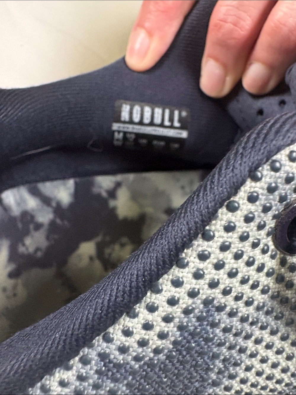 NOBULL Navy Camo Knit Training Shoes - Picture 8 of 8